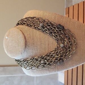 Chloe Isabel Heirloom Chain Pavé Convertible Necklace